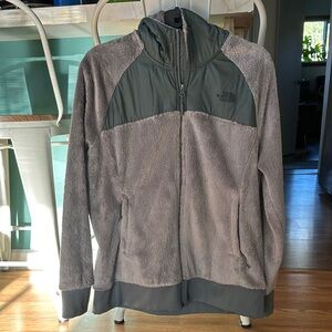 The North Face Olive Fleece Jacket